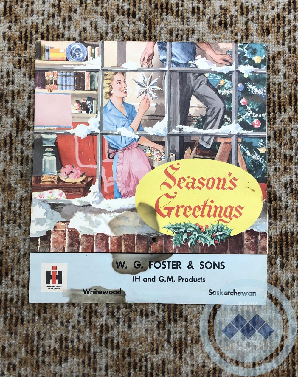 W.G. Foster & Sons Calendar
