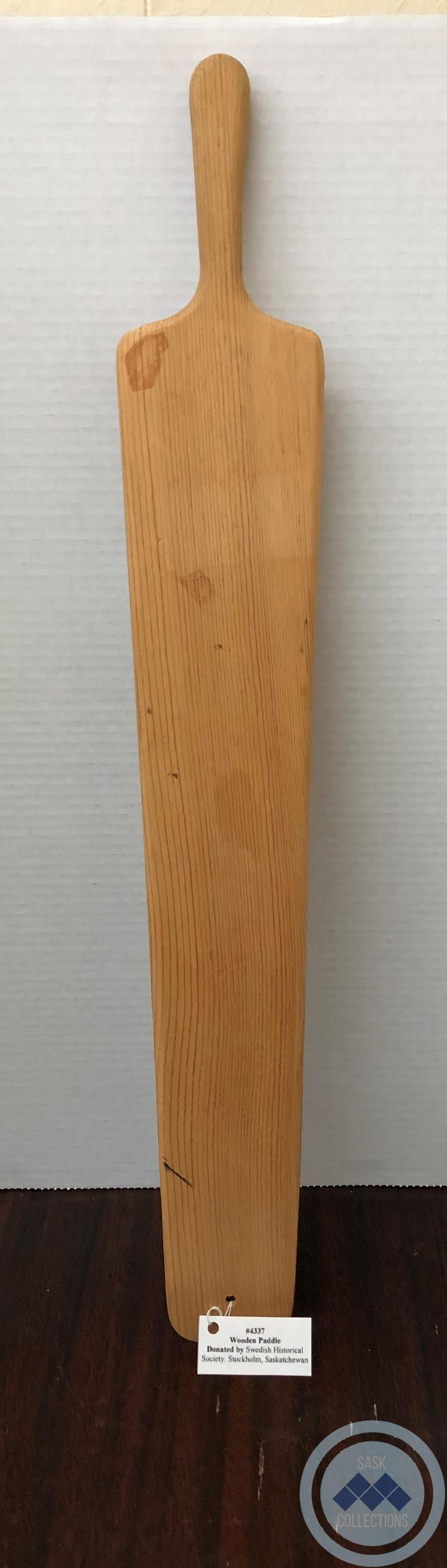 Wooden Paddle