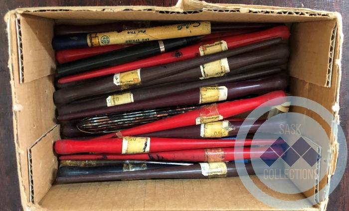 Box of old Nib Pens
