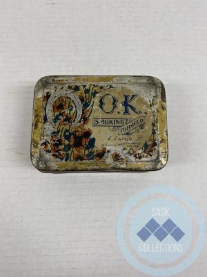 OK Smoking Tobacco Tin