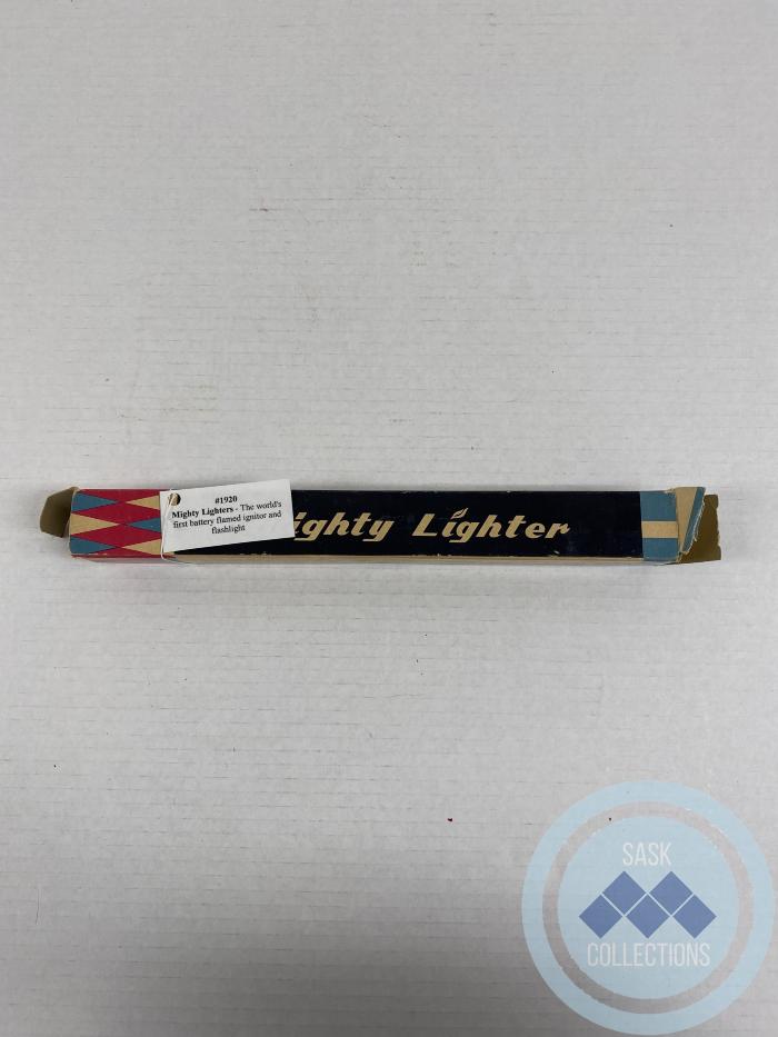 Mighty Lighters - the world's first battery flamed ignitor and flashlight