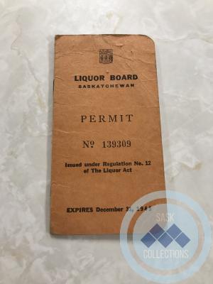 Liquor Board Permit