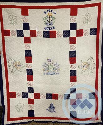Quilt of Whitewood Area Men in WWI