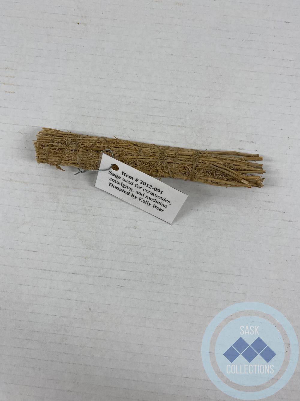 Sage: <i>used for ceremonies, smudging and medicine</i>