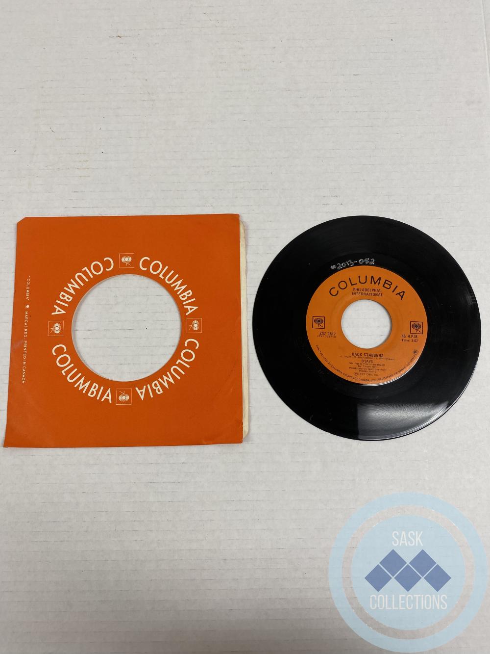45 rpm. Record: <i>O'Jays</i>