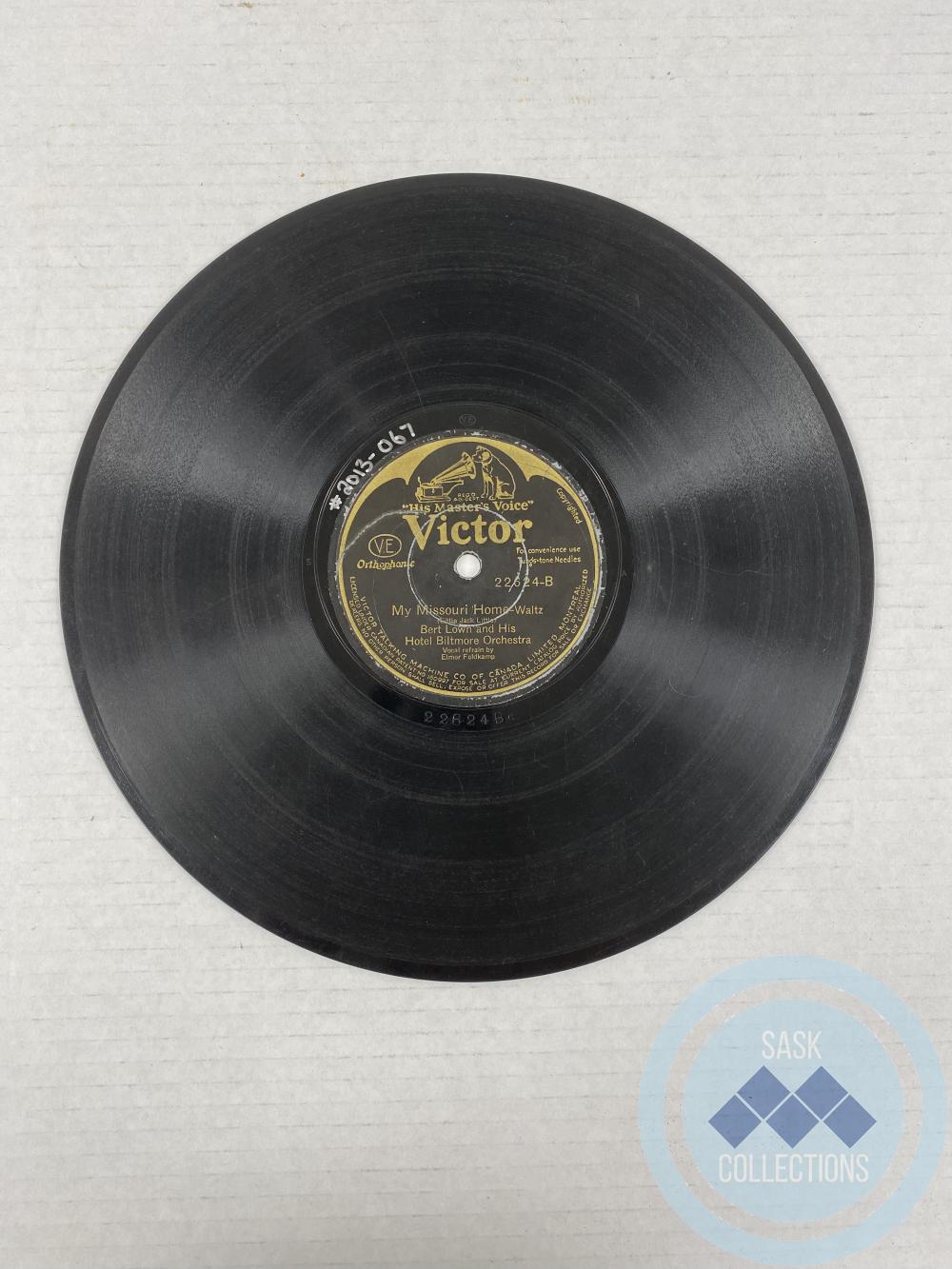 78 rpm. record:<i> My Missouri Home</i>