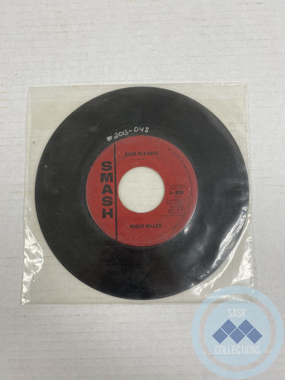 45 rpm. Record: <i>Roger Miller</i>