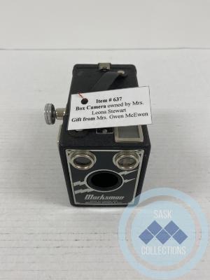 Box Camera - owned by Mrs Leona Stewart