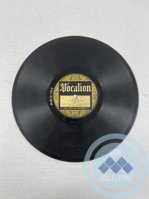 78 rpm. record: Lieut. <i>Francis W. Sutherland</i>