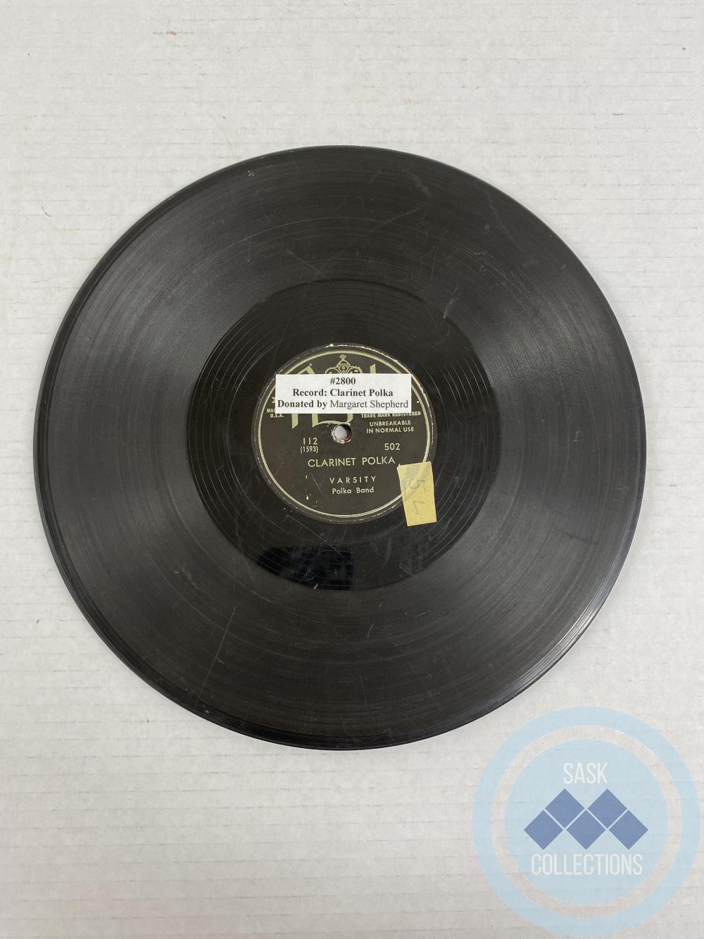 Record: Clarinet Polka