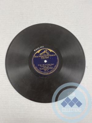 78 rpm. record: <i>The Great White Way Orchestra</i>