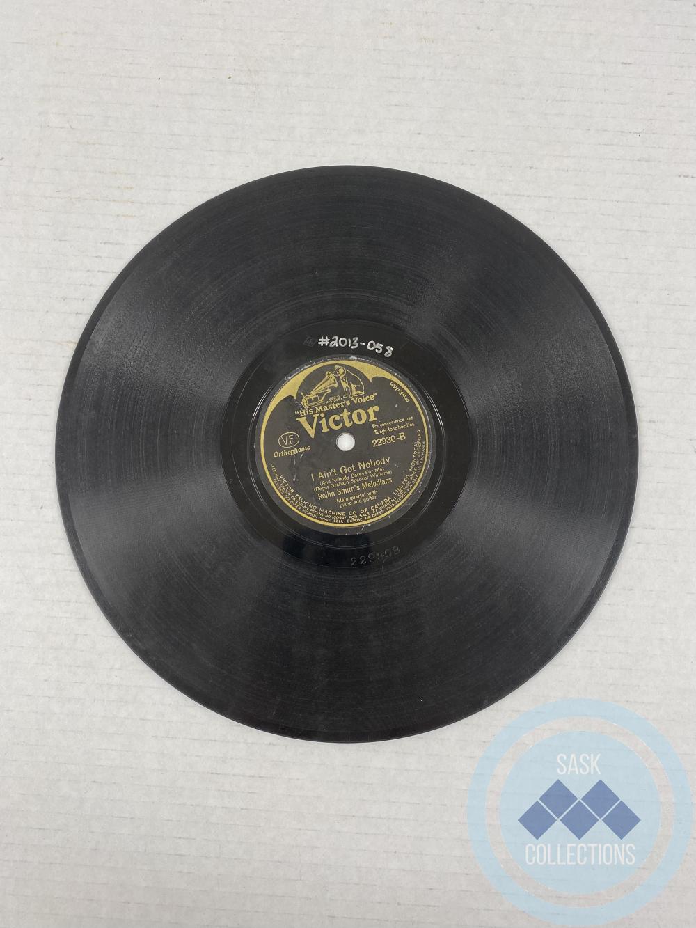 78 rpm. record: <i>Rollin Smith's Melodians</i>