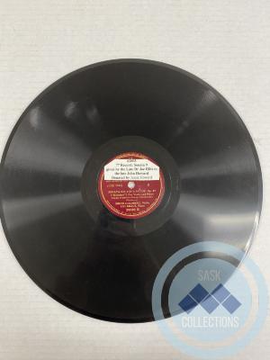 77 Record: Sonata 9 given by the Late Dr. Joe Hilts to the late John Howard