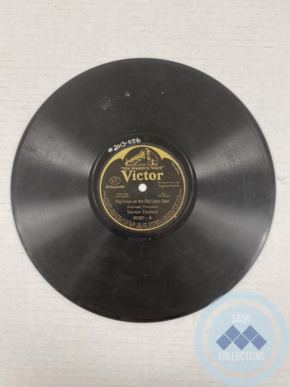 78 rpm. record:<i> Vernon</i>