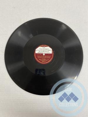 77 Record: Sonata 9 - given by the late Dr Joe Hilts to the late John Howard