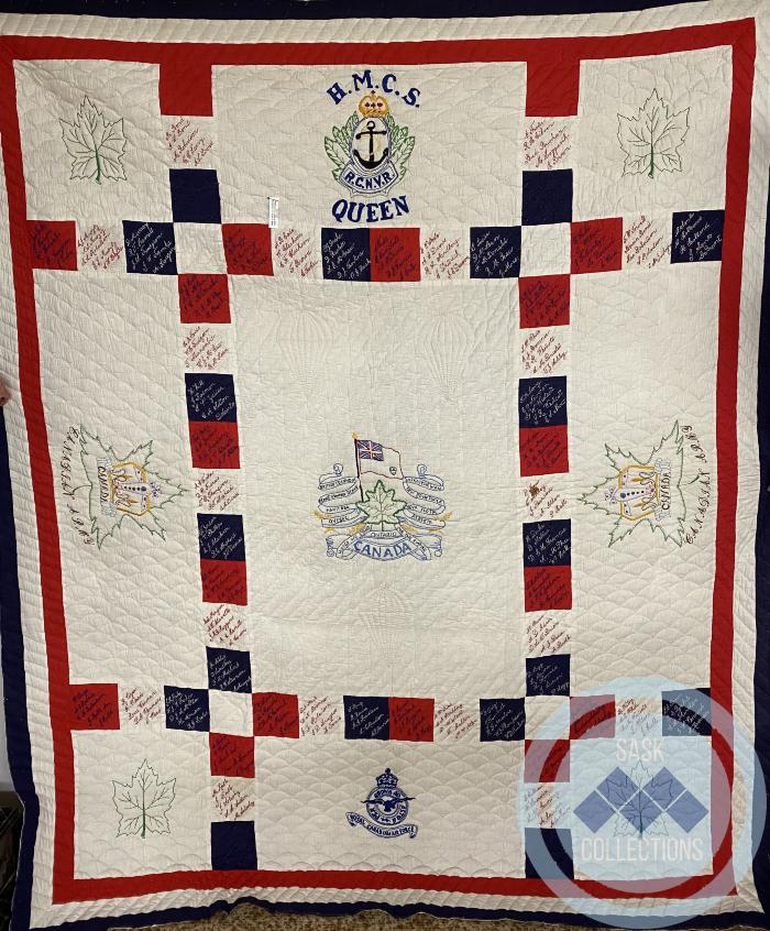 Quilt of Whitewood Area Men in WWI