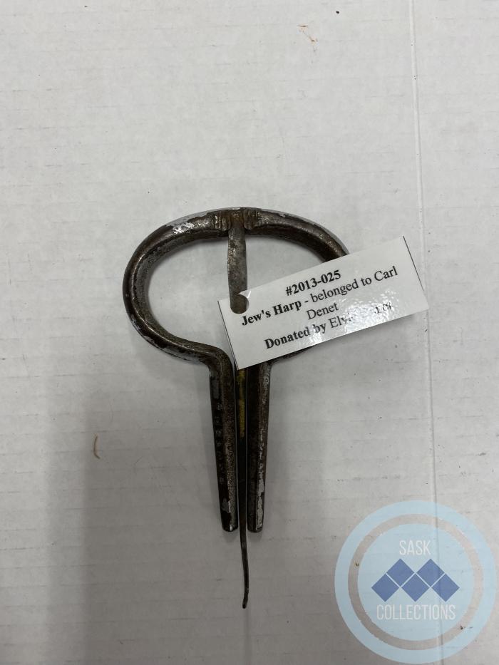 Jew's Harp - belonged to Carl Denet