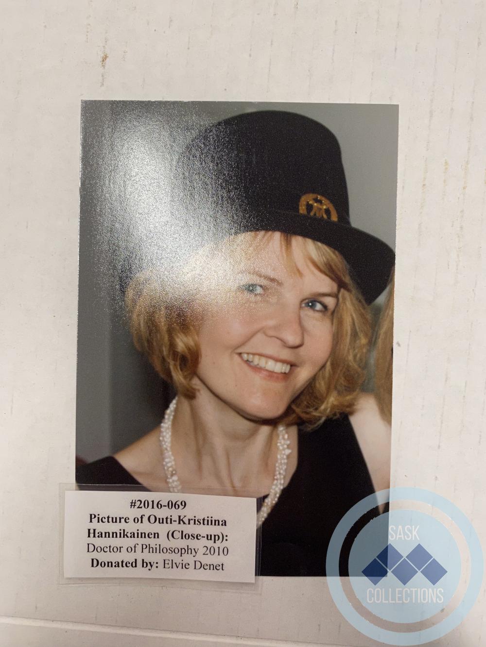 Picture of Outi-Kristiina Hannikainen  (Close-up):  Doctor of Philosophy 2010