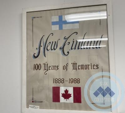 Framed Display - "New Finland- 100 years of memories"