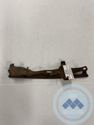 Skate blade. They were attached to the boots in the early days.