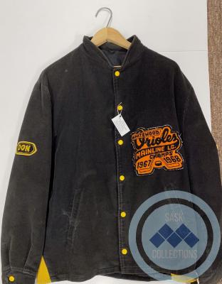 Whitewood Orioles jacket. 1967-68 champs. Worn by Don McPhail.