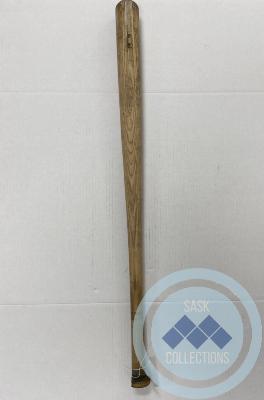 Fast ball bat. Used by the St. Hubert's Comets in the 1950s and 1960s.