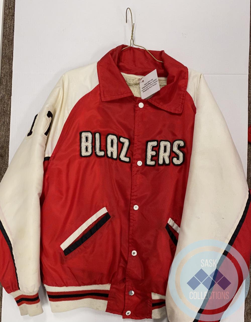 Fastball uniform: <i>Whitewood Blazers, worn by Boyd Metzler</i>