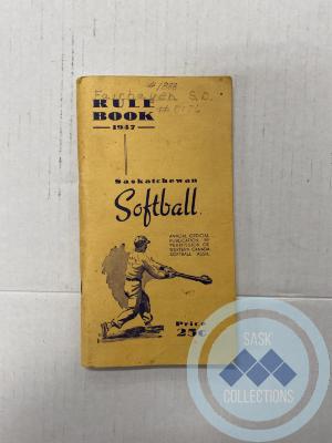 Softball Official Rules Booklet