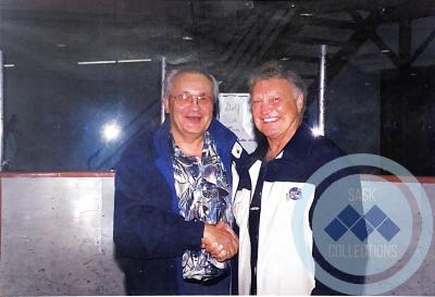 Picture of Bobby Hull and Eugene Doroshenko