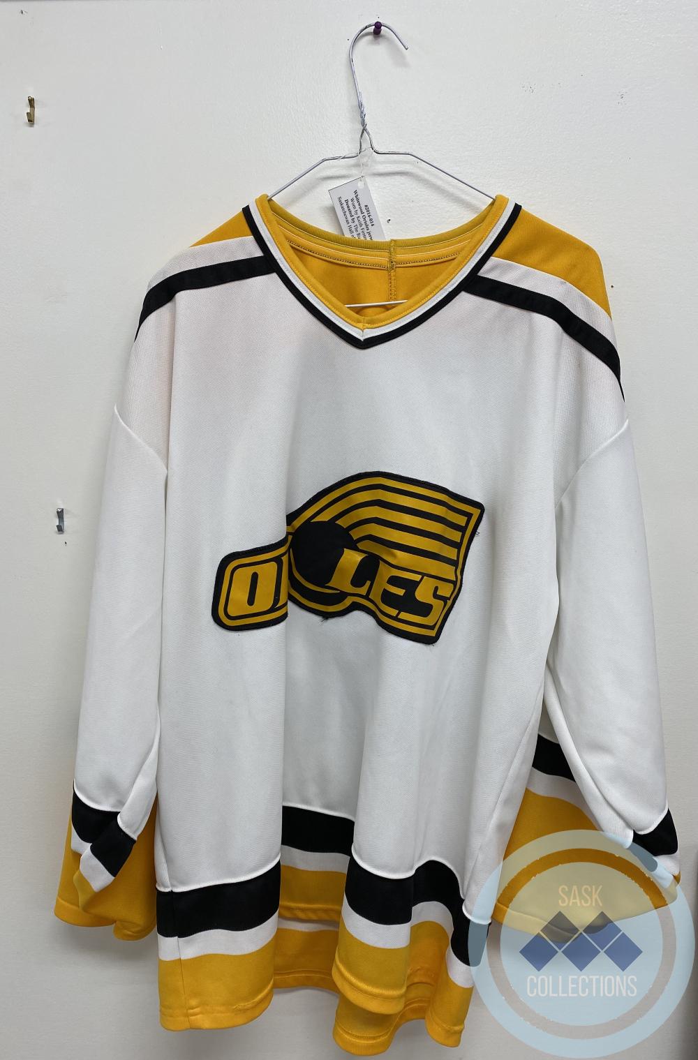 Whitewood Orioles jersey. Worn by Keith Foster.
