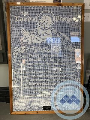 Crochet Picture - Lord's Prayer