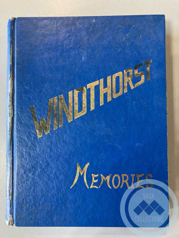 Book - Windthorst Memories