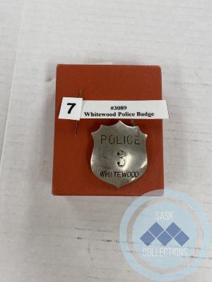 Whitewood Police Badge