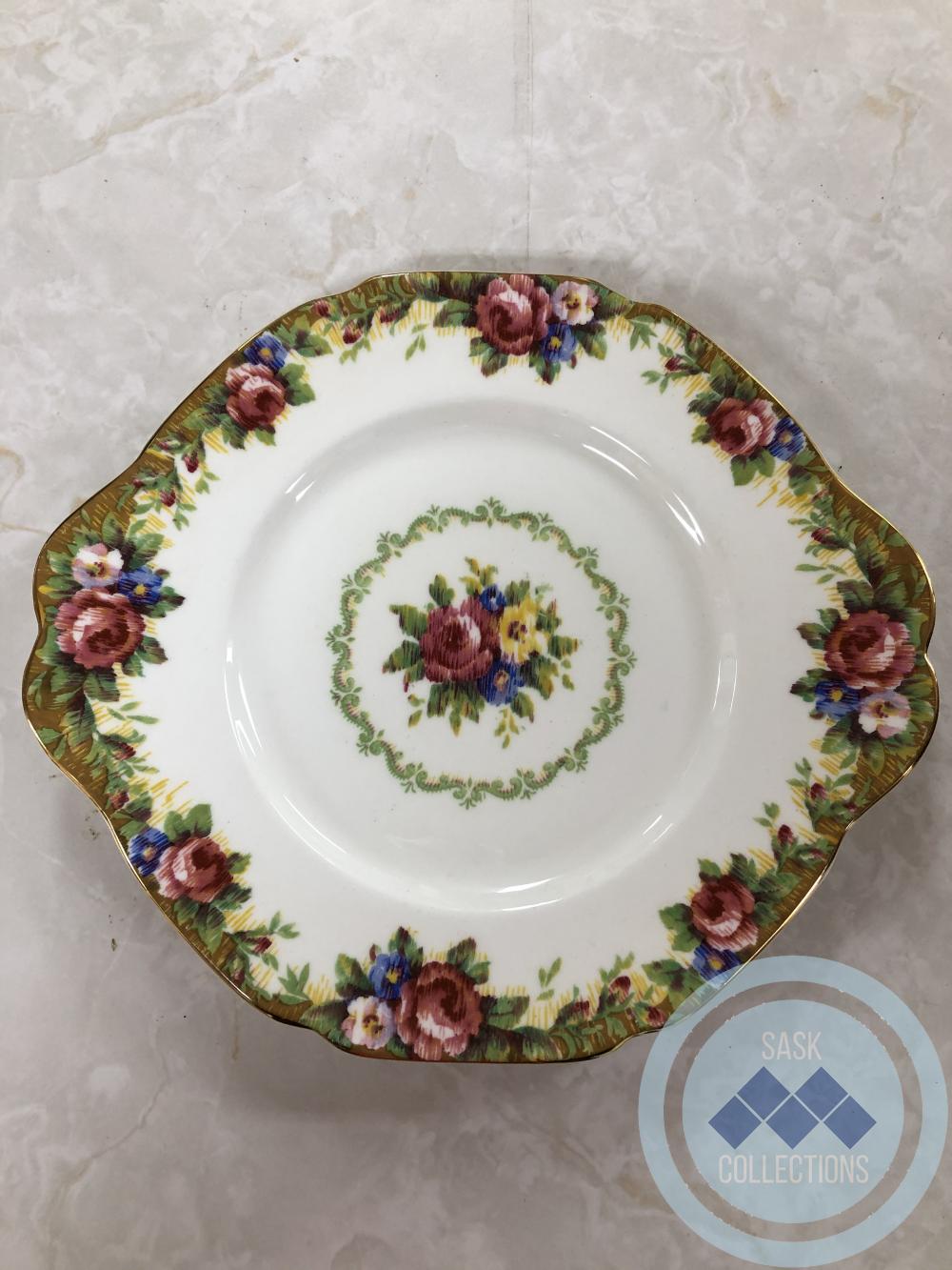Serving Dish - Tapestry Rose