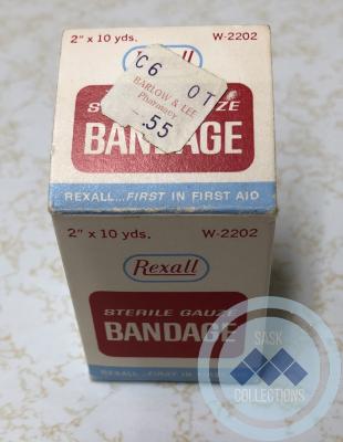 Rexall Gauze Bandage in Box