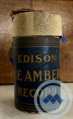 Gramophone cylinder record
