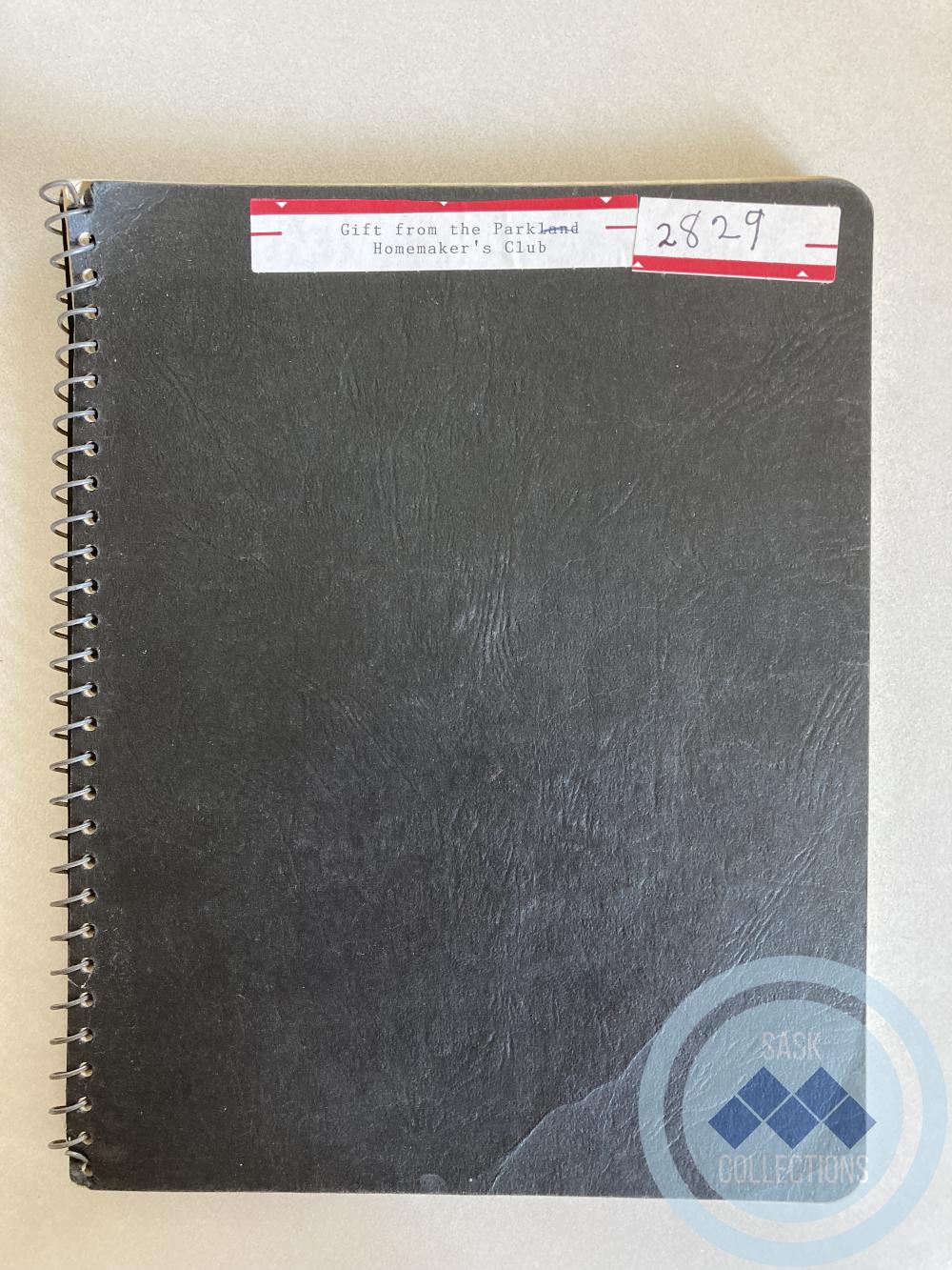 Park Homemakers' Club - Attendance Register - March 1953 - April 1965