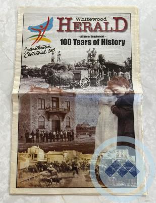 Whitewood Herald Newspaper Saskatchewan Centennial Edition (1905-2005)