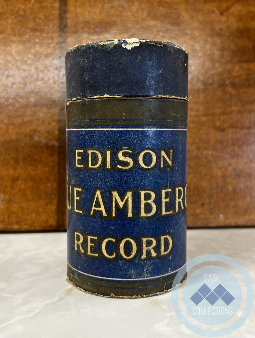 Gramophone cylinder record