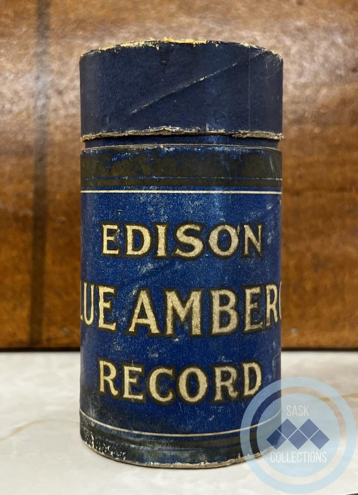Gramophone cylinder record