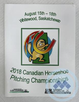 Program - 2018 Canadian Horseshoe Pitching Championships