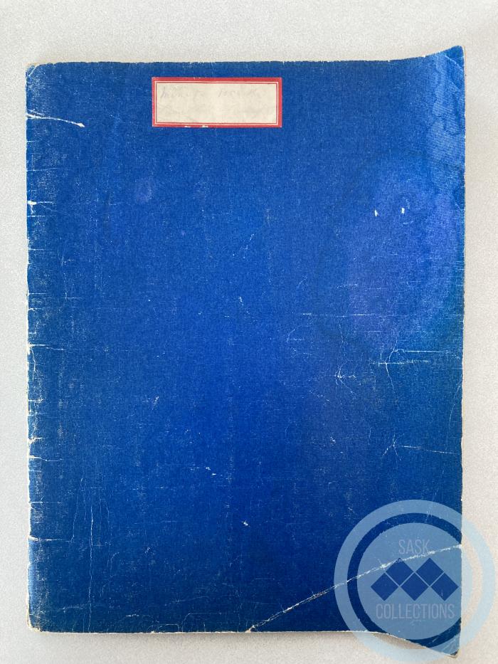 Scissors Creek Health Care Auxiliary Minute Book - 1958-1959