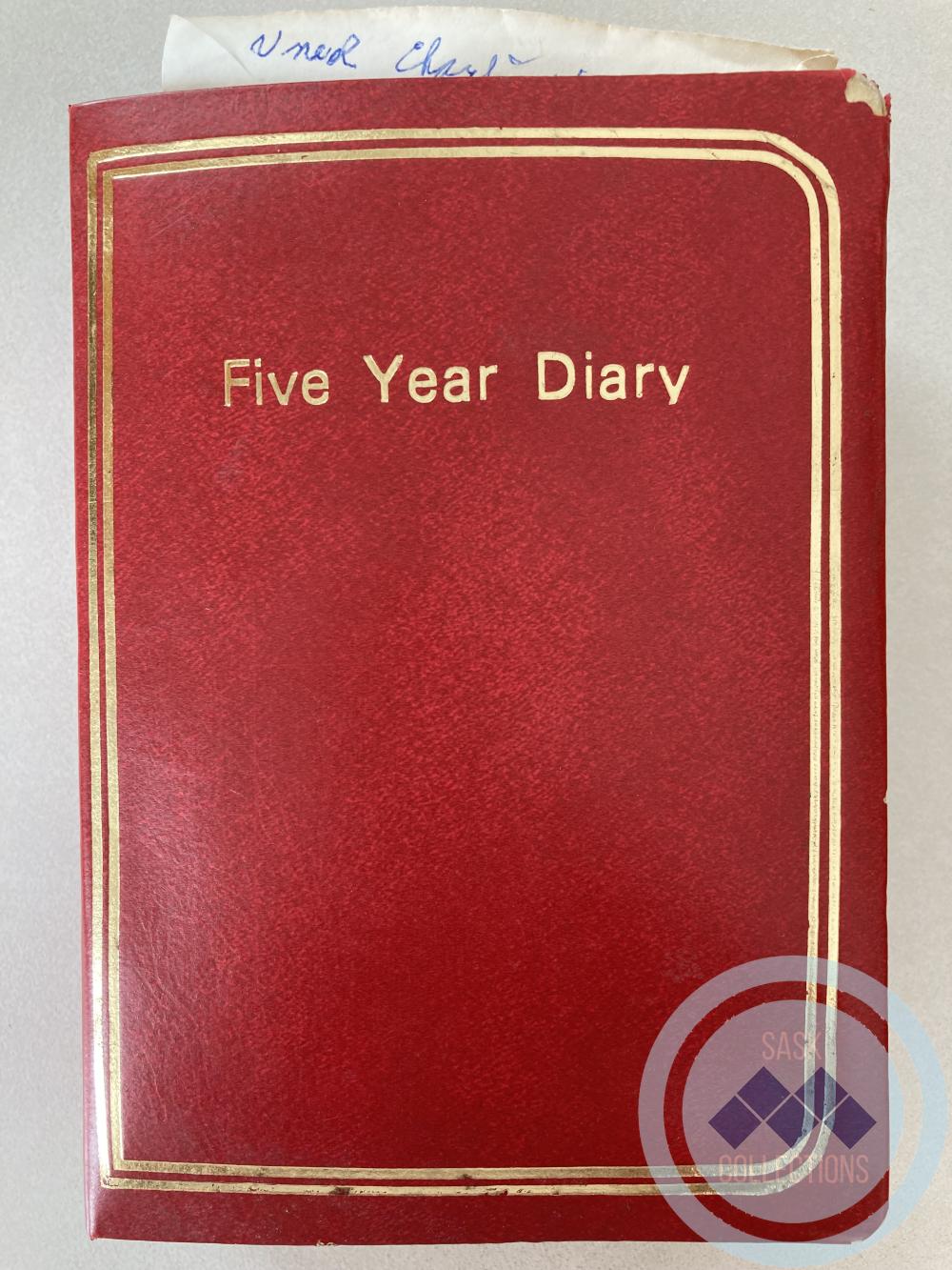 Diary - Mary Marcil McIntosh - 1989-1991