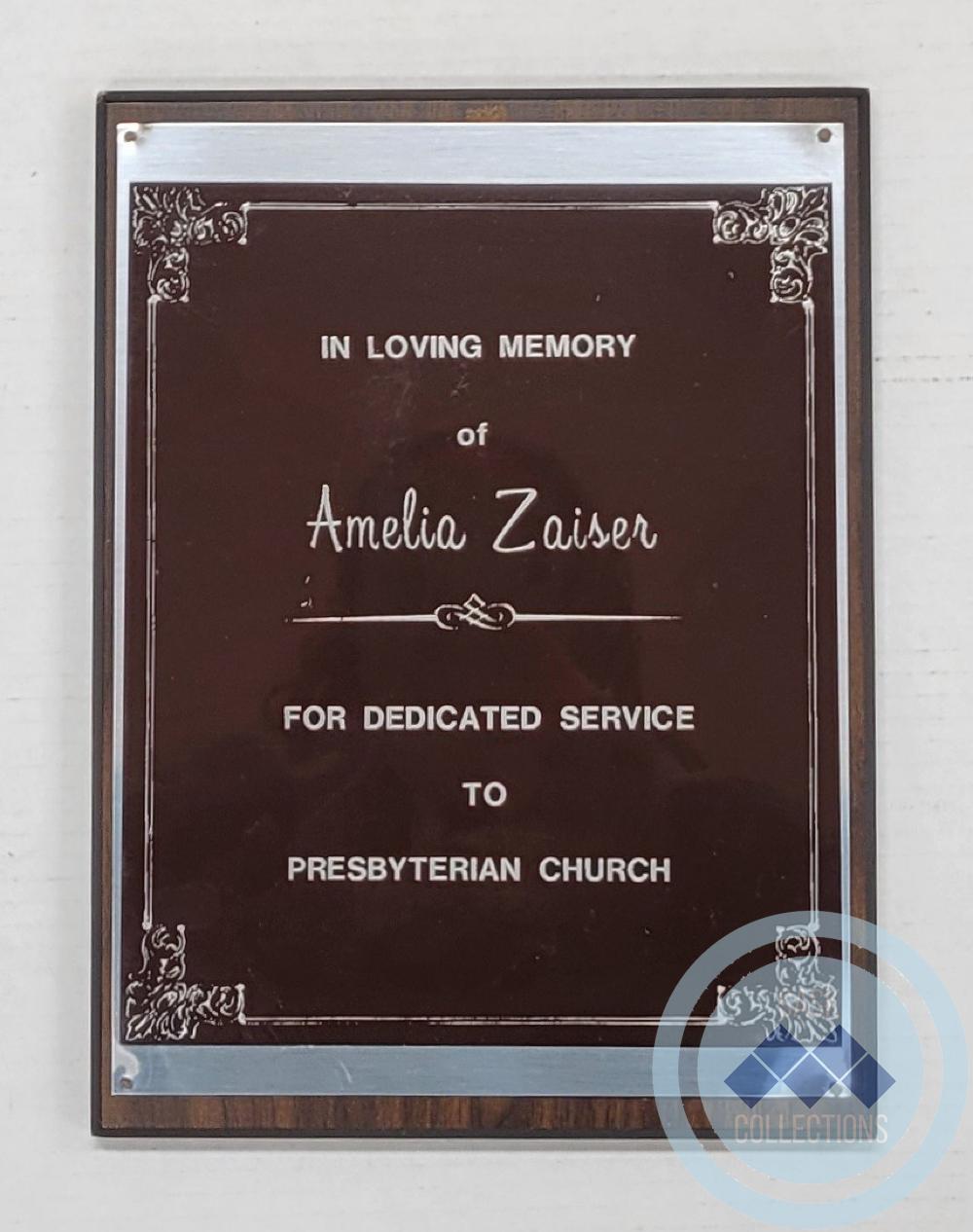 Plaque