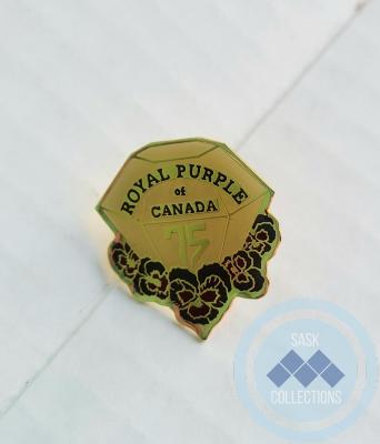 Elks Pin - Royal Purple of Canada 75 Years