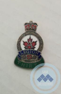 Legion Pin - Silver 30 Years