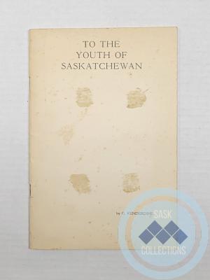 Book - To the Youth of Saskatchewan