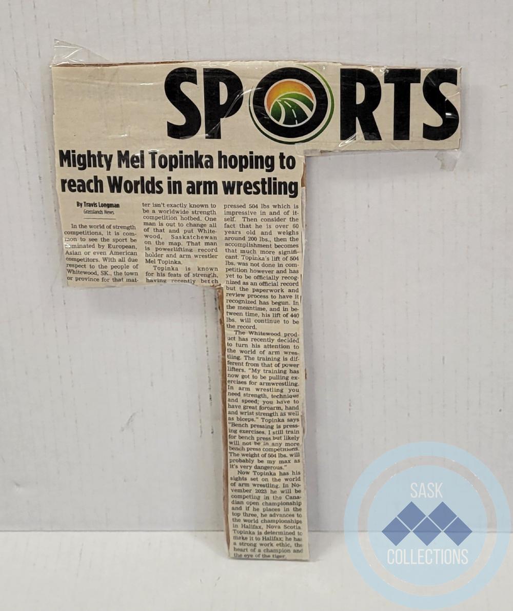 Clipping, Newspaper