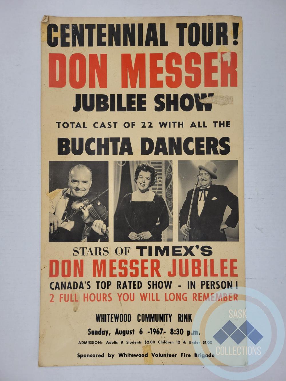 Don Messer's Jubilee Show Poster - 1967