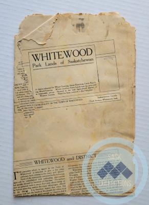 Town of Whitewood Historical Pamphlet